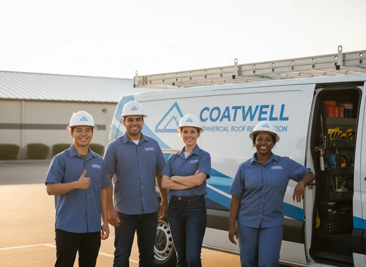 Commercial roof coating company in Burnside, PA